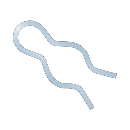 Huyett Hair Pin .105 x 2-1/16 CS ZC BPXZ-407/D